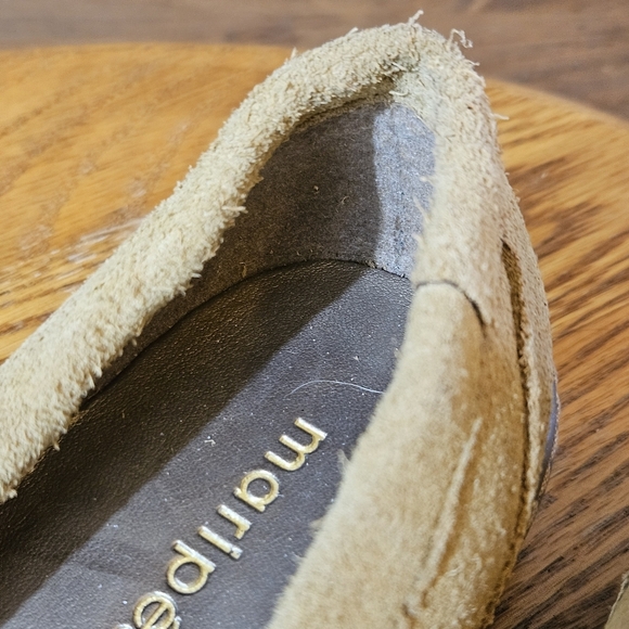 Maripe Lola Suede Moccasins (135035) Brown Size 6 - Picture 5 of 11